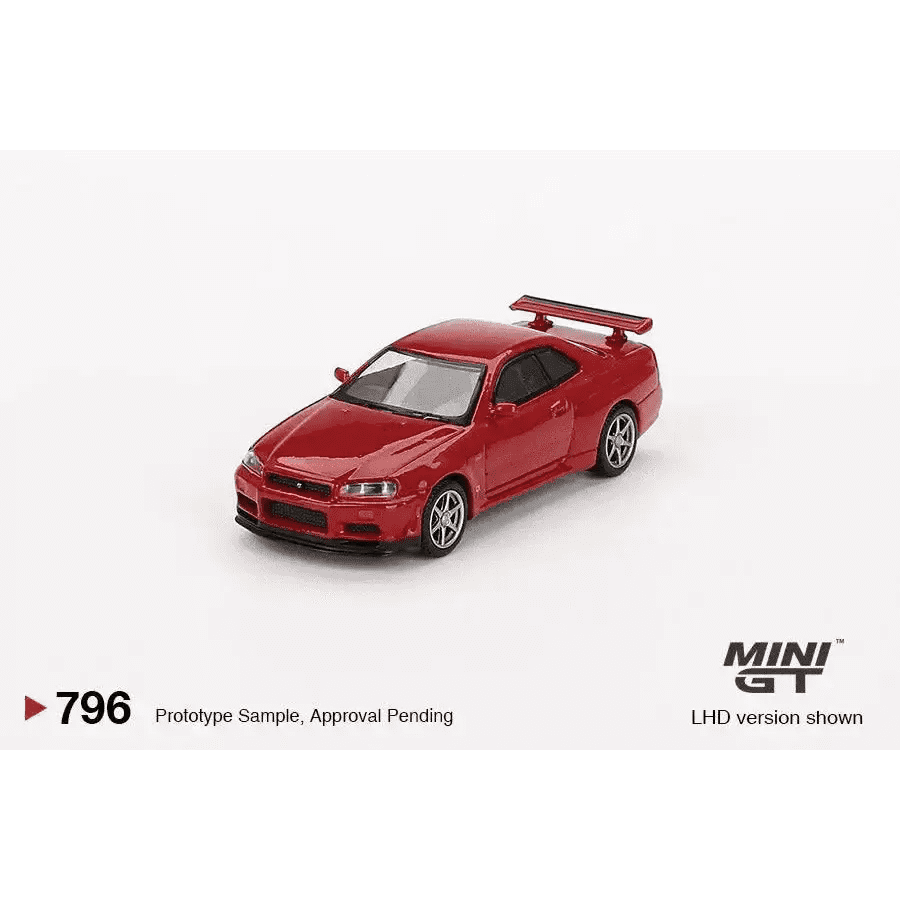 Nissan Skyline GT-R (R34) V-Spec Active Red MGT00796-R