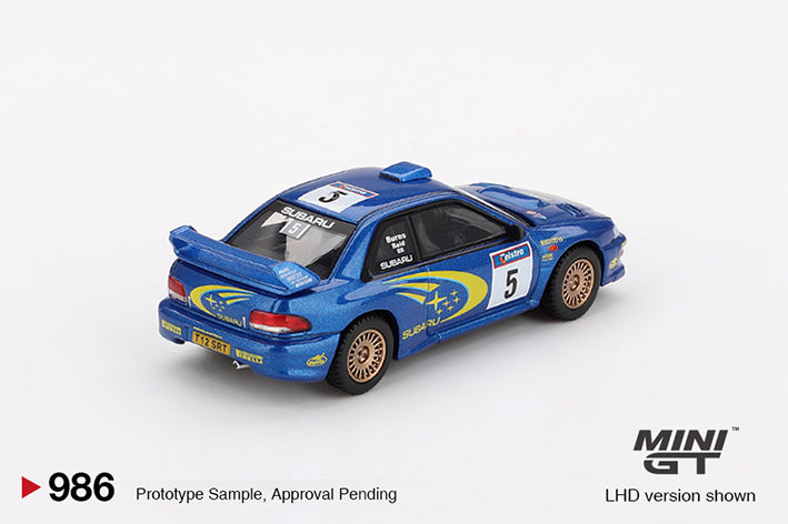 Subaru Impreza WRC99 - #5, Richard Burns / Robert Reid - Winner, 1999 Rally Australia - Australia Market Exclusive