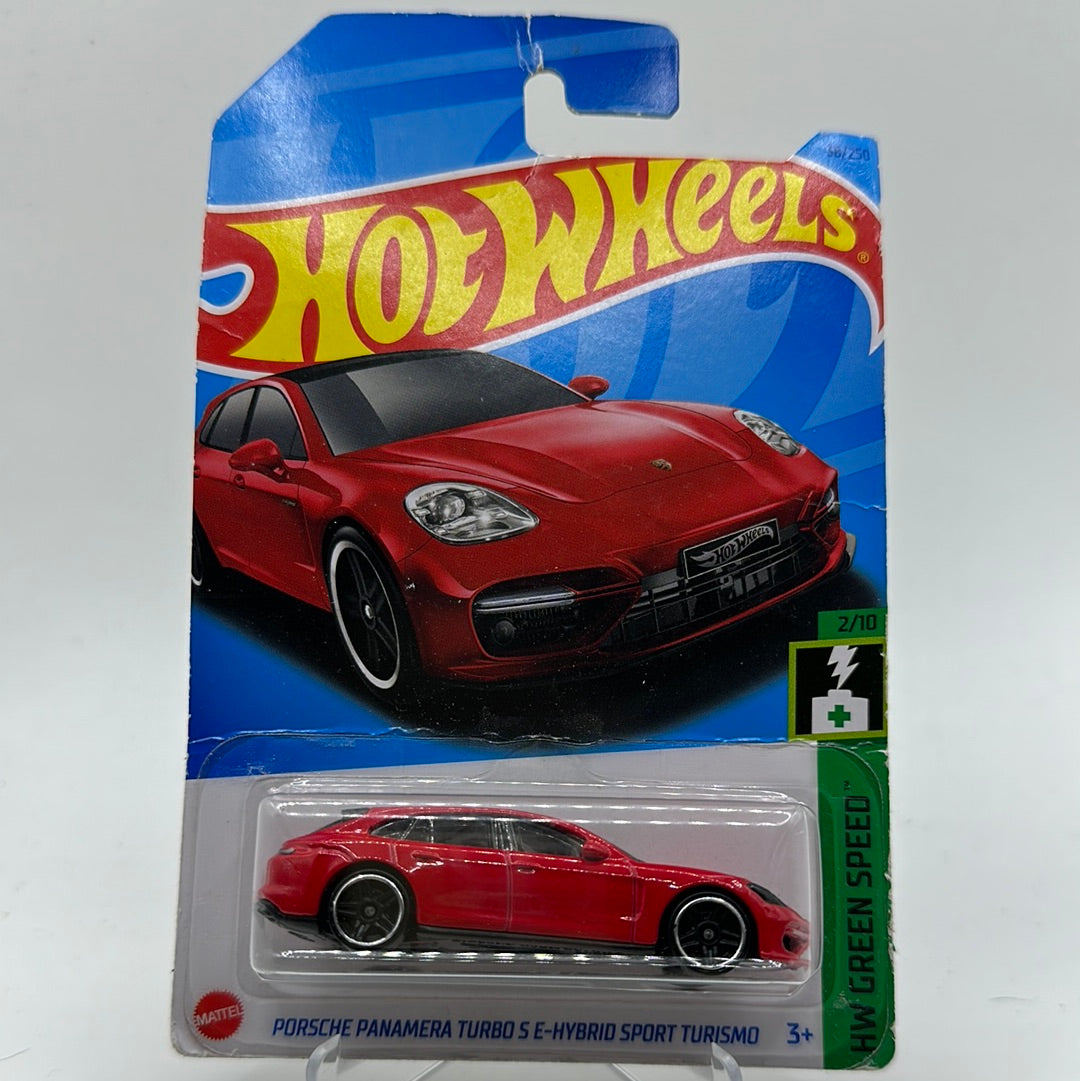 Porsche Panamera Turbo S E Hybrid Sport Turismo HW Green Speed 2 10 Diecast Culture