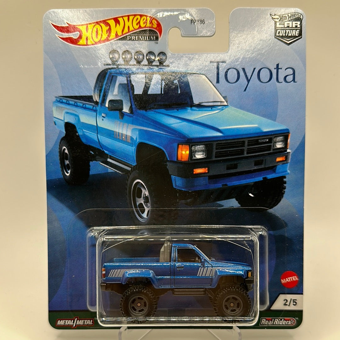 87 Toyota Pickup Truck Toyota 2 5 Hotwheels Premium 1 64 Diecast Culture