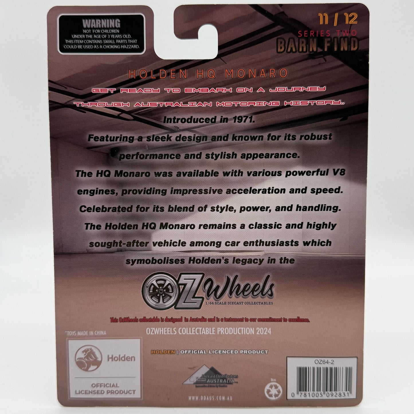 Holden HQ Monaro - Series 2 Barn Find OZWHEELS Slammed Edition