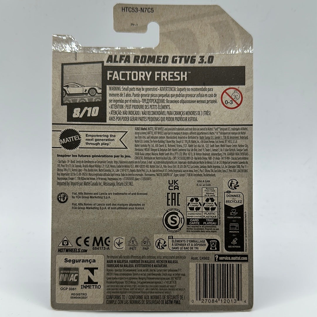 Alfa Romeo GtV6 3.0 - Factory Fresh 8/10 Hotwheels Mainline 98/250