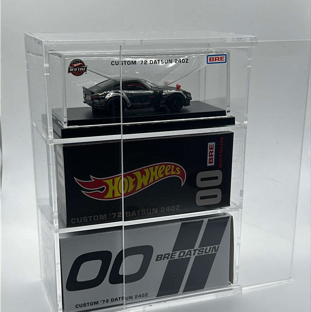 Custom ‘72 Datsun 240Z BRE - RLC Redline Club + 3 Layer Custom Acrylic Case BUNDLE