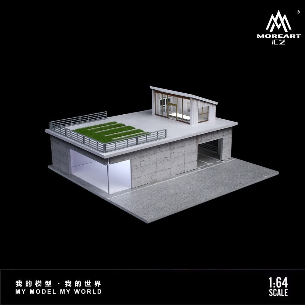 Diorama Sunroom Theme with LED Light - Moreart 1:64 Scale