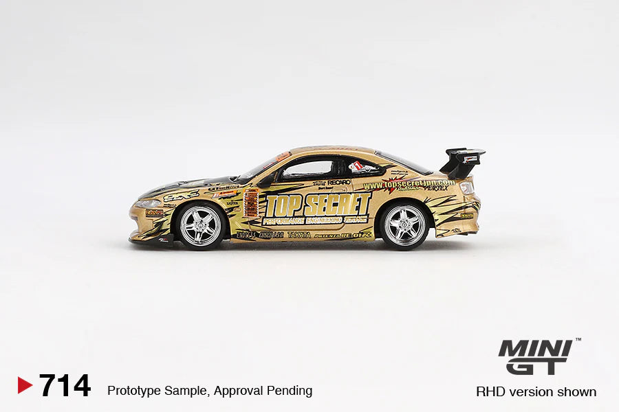 NISSAN SILVIA (S15) TOP SECRET D1GP MINI GT 1:64 MGT00714