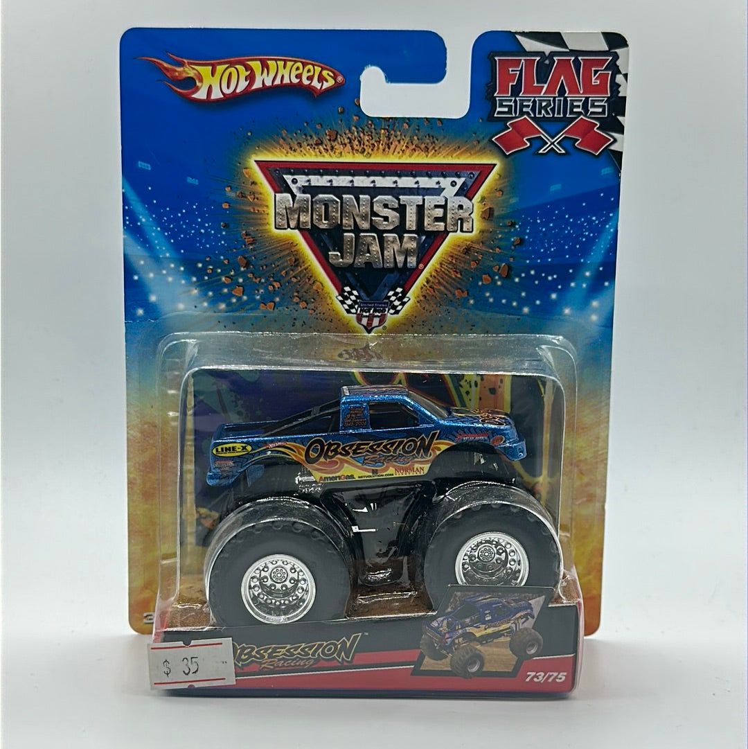 Obsession Racing 73/75 FLAG SERIES Hotwheels Monster Jam 2009 Release