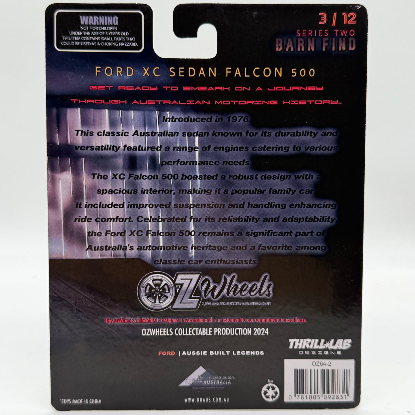 Ford XC Sedan Falcon 500 - Series 2 Barn Find OZWHEELS