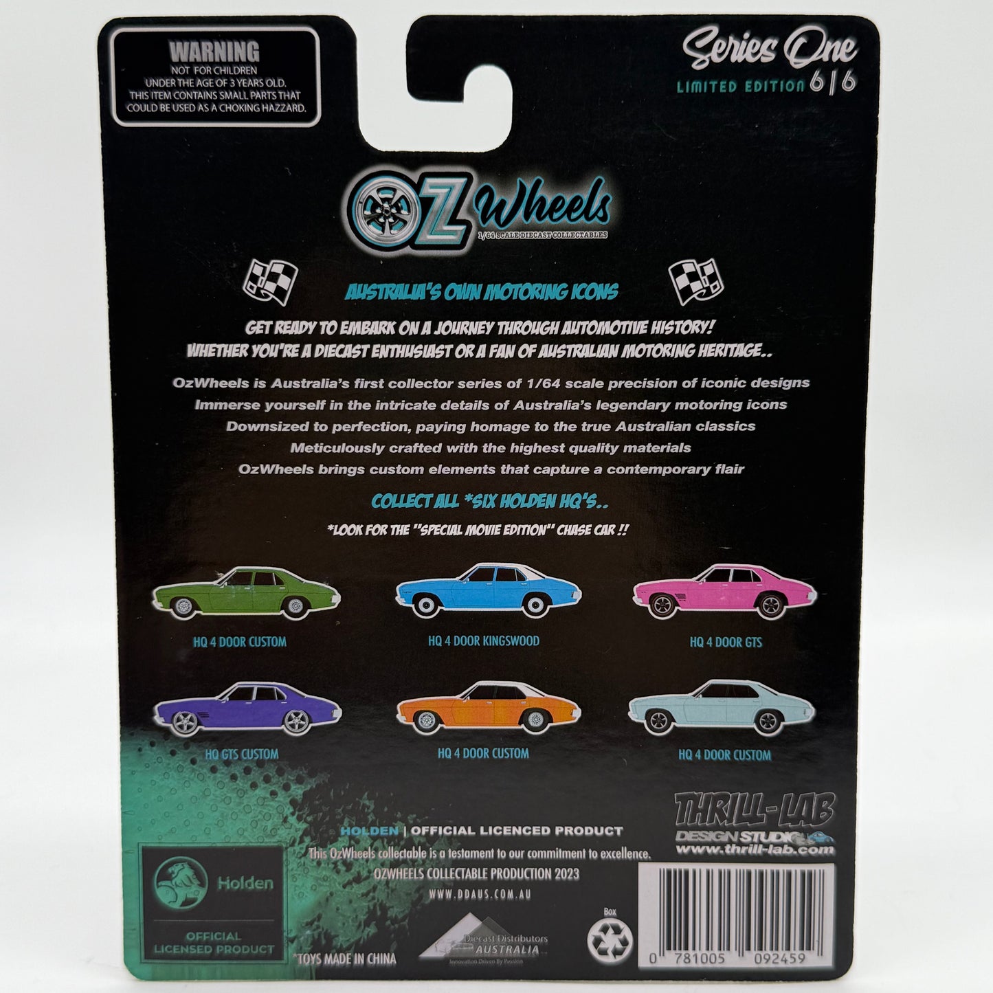 Holden HQ Custom - Series 1 OZWHEELS Limited Edition