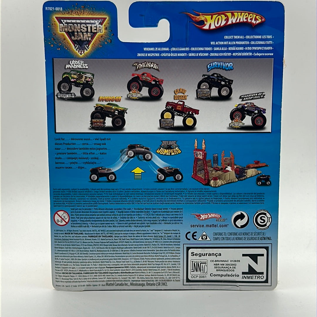 Udder Madness - Originals 16/75 FLAG SERIES Hotwheels Monster Jam 2009 Release