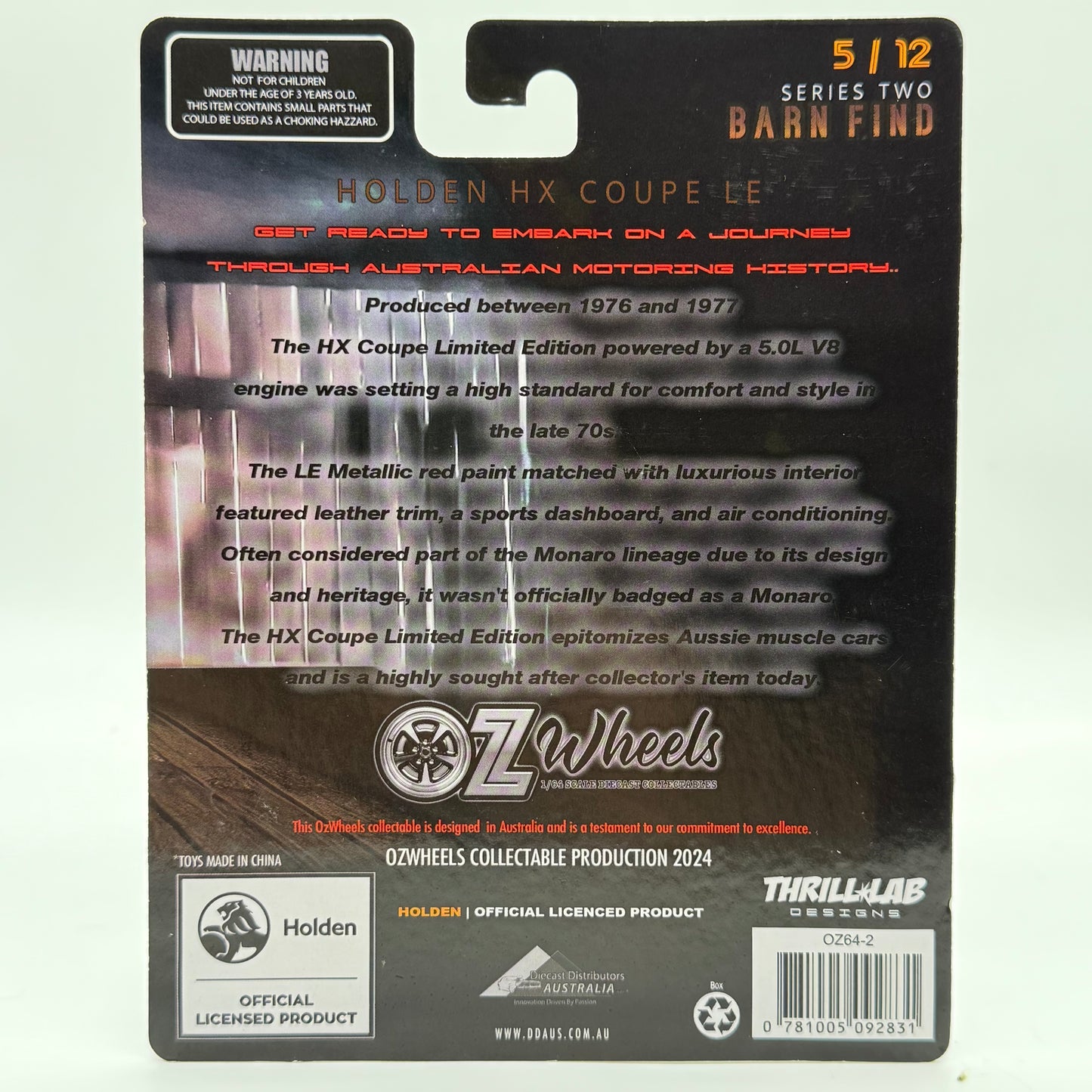 Holden HX Coupe - Series 2 Barn Find OZWHEELS