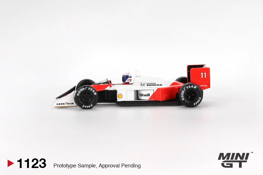 1988 ALAIN PROST - JAPAN GP (#11 MCLAREN MP4/4) MINI GT MGT01123