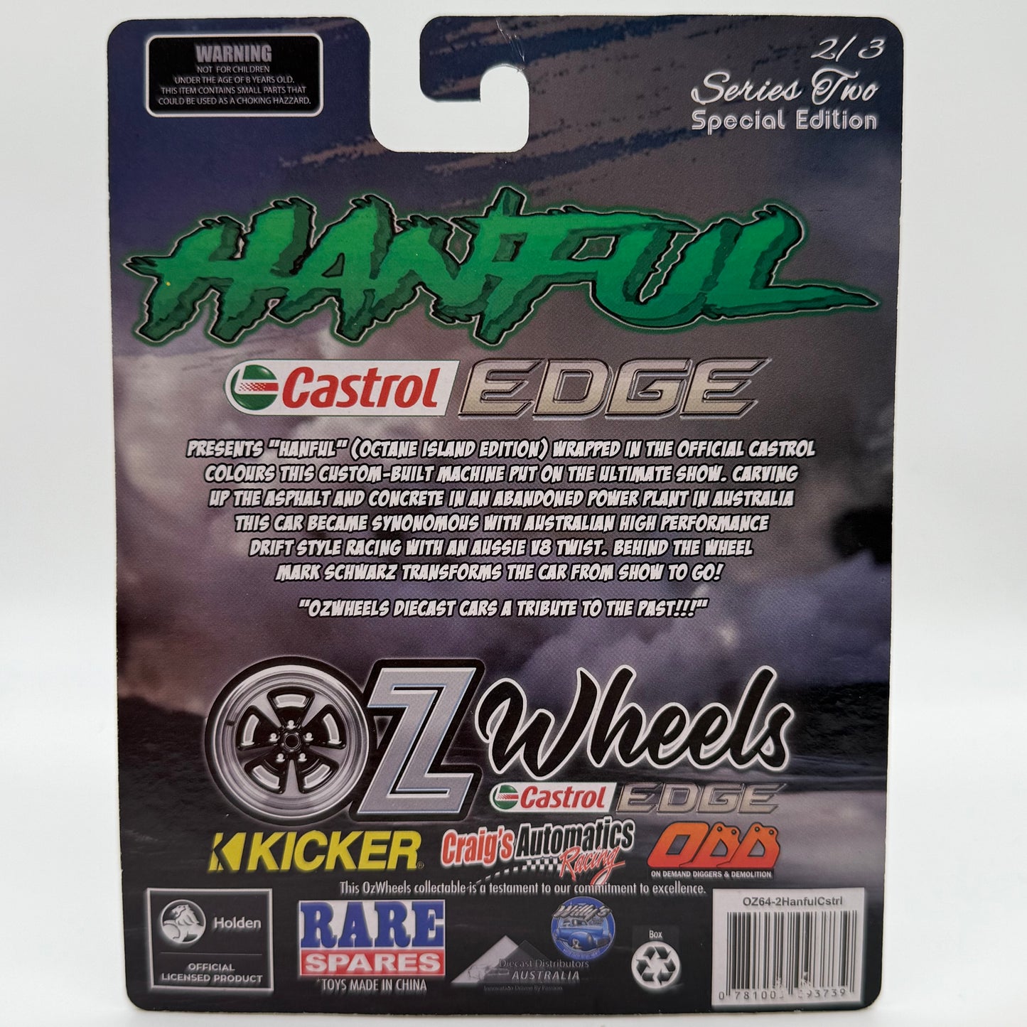 Holden Monaro Hanful CASTROL - Series 2 SPECIAL EDITION OZWHEELS 2/3 Special Edition