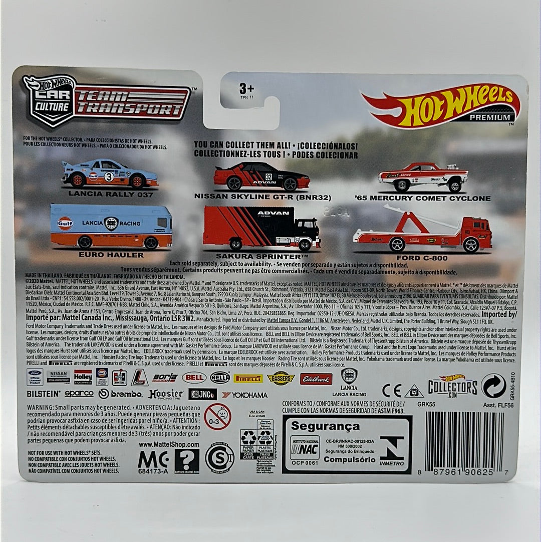 Nissan Skyline GTR R32 Sakura Sprinter #27 Hotwheels Team Transport Premium