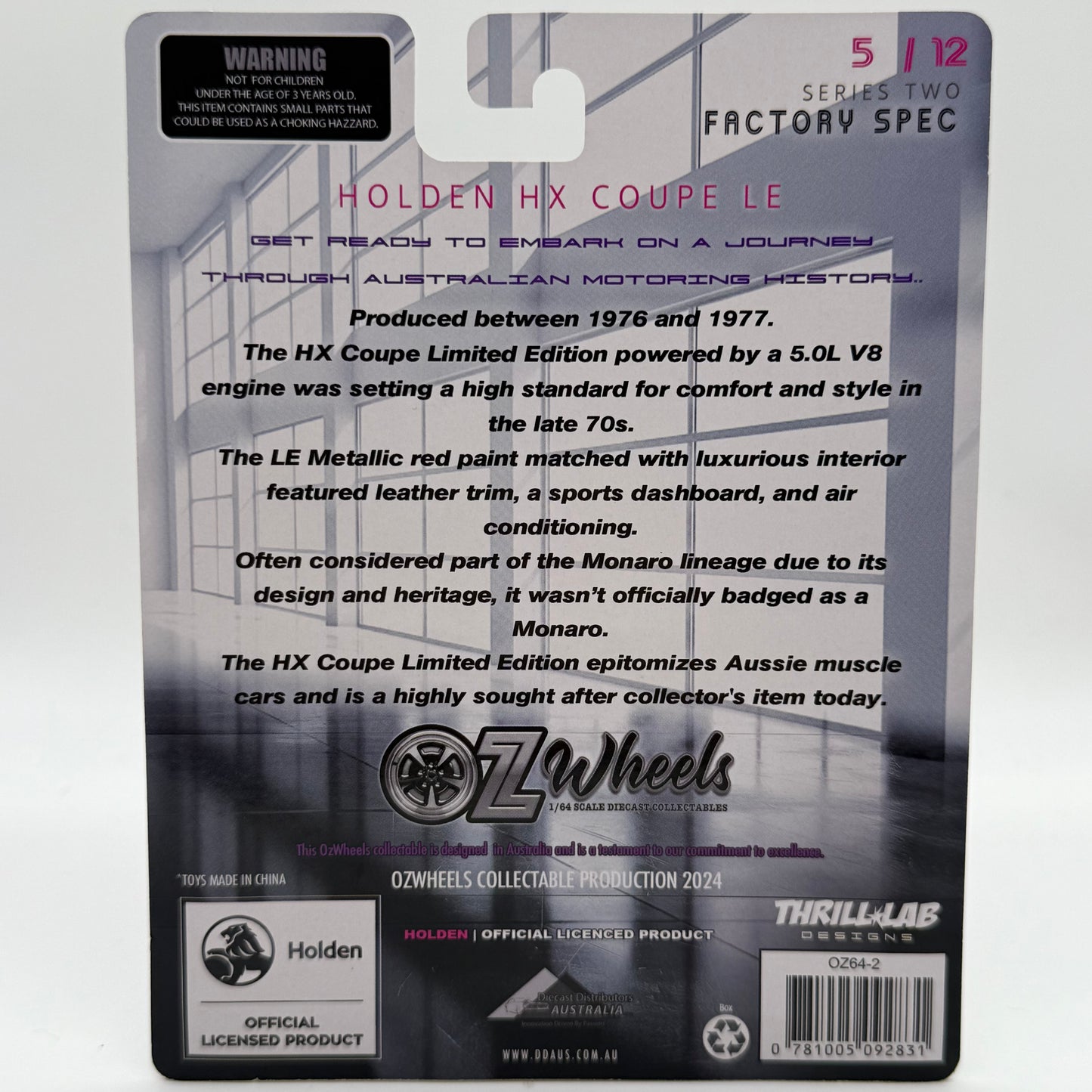 Holden HX Coupe LE - Series 2 Factory Spec OZWHEELS