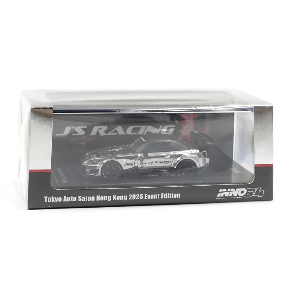 HONDA S2000 J'S RACING (CHROME SILVER/CARBON) TASHK EXPO 2025 - INNO64