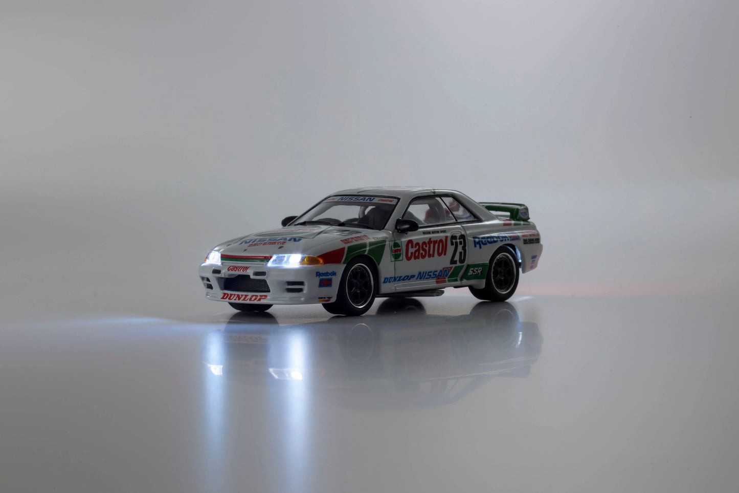 CASTROL NISSAN SKYLINE GT-R Gr.A 1990 #23 - Kyosho 1:64