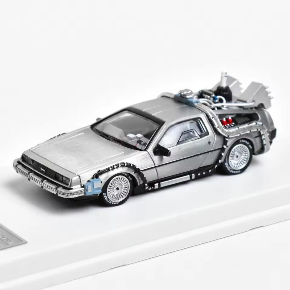 Delorean DMC-12 II Back to The Future *Limited to 999pcs* MJ Model 1:64