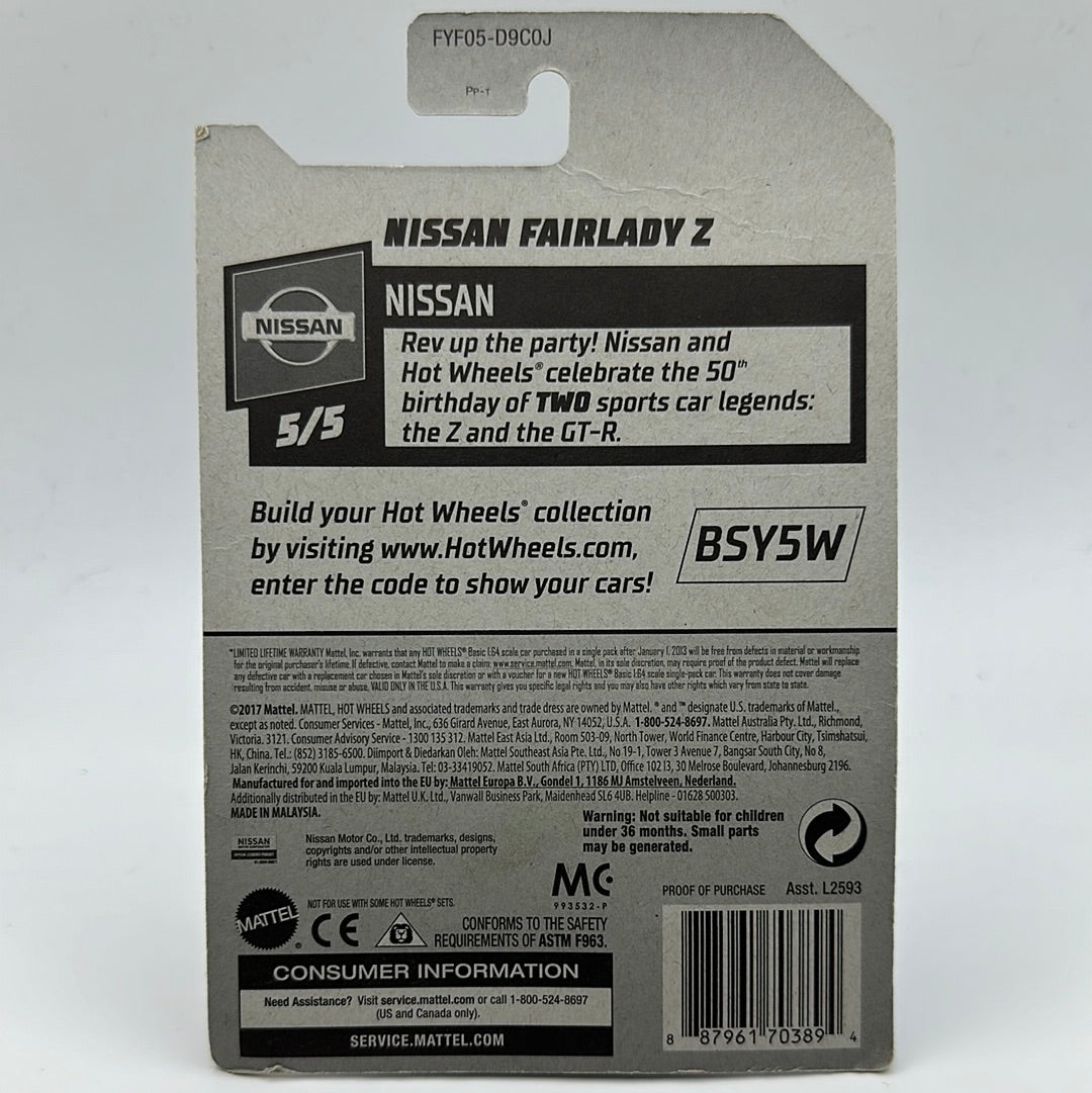 Nissan Fairlady Z (NISSAN) 5/5 Hotwheels Mainline 54/250