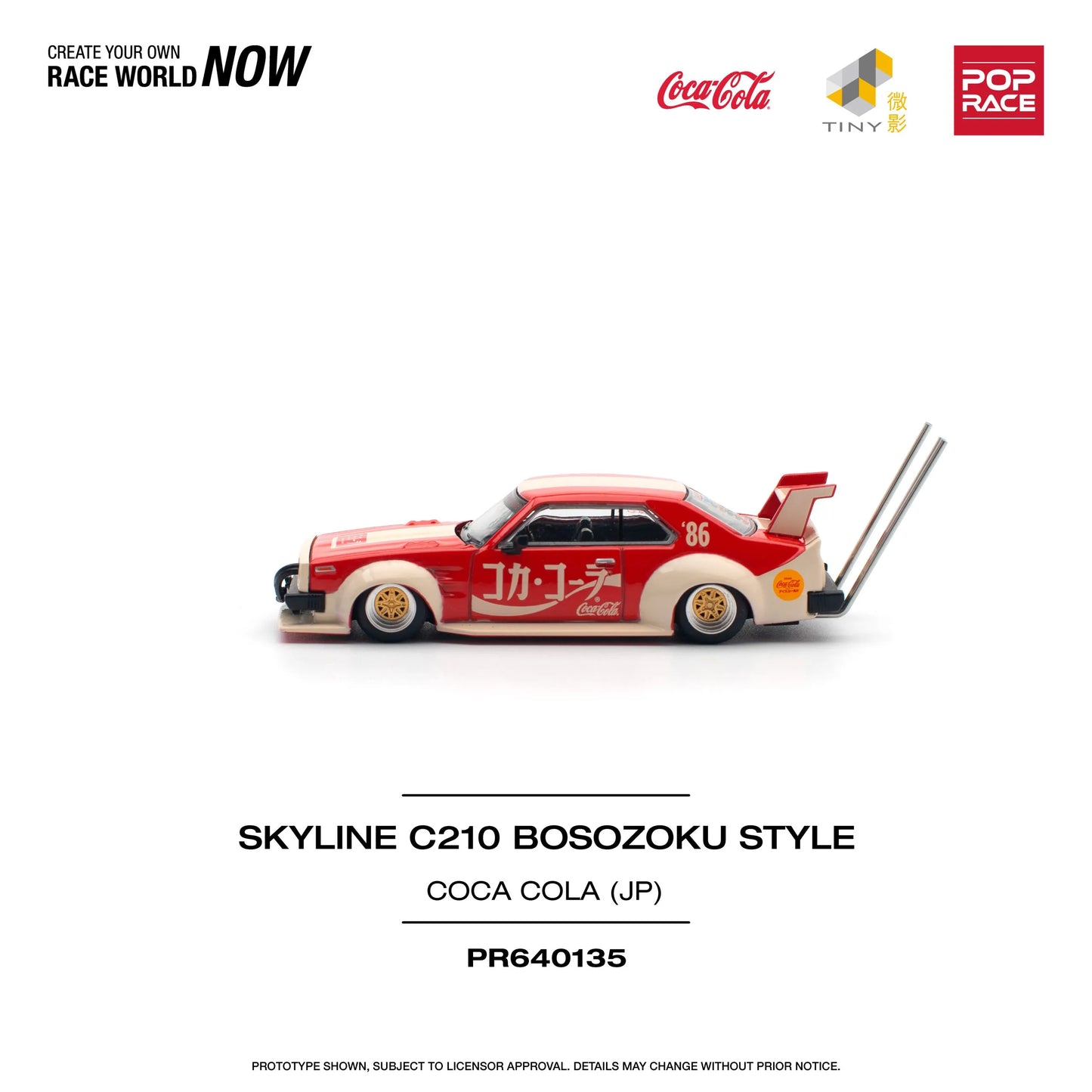 Nissan Skyline C210 Kaido Racer (Bosozoku Style) – Coca Cola Japan – POP RACE