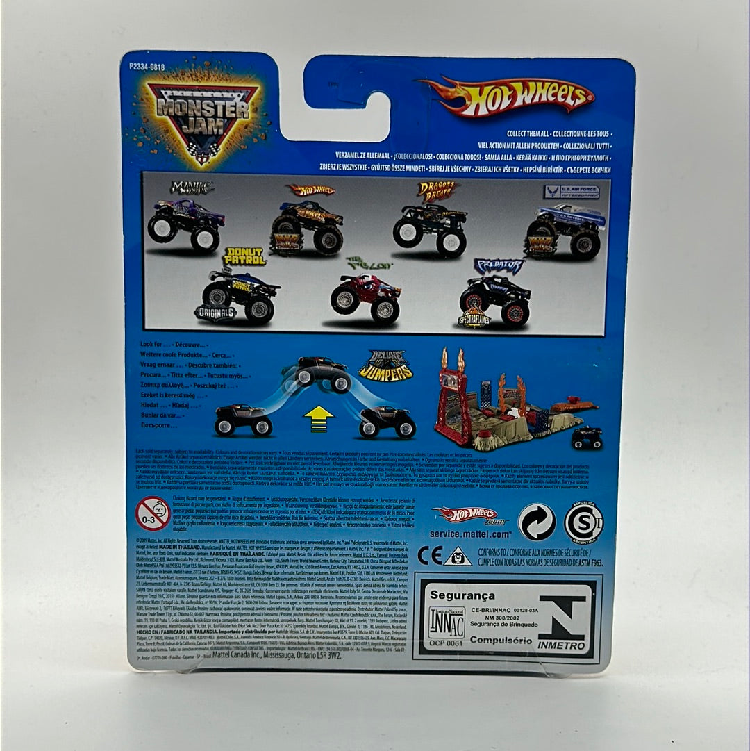 Predator - Spectraflames 49/75 FLAG SERIES Hotwheels Monster Jam 2009 Release