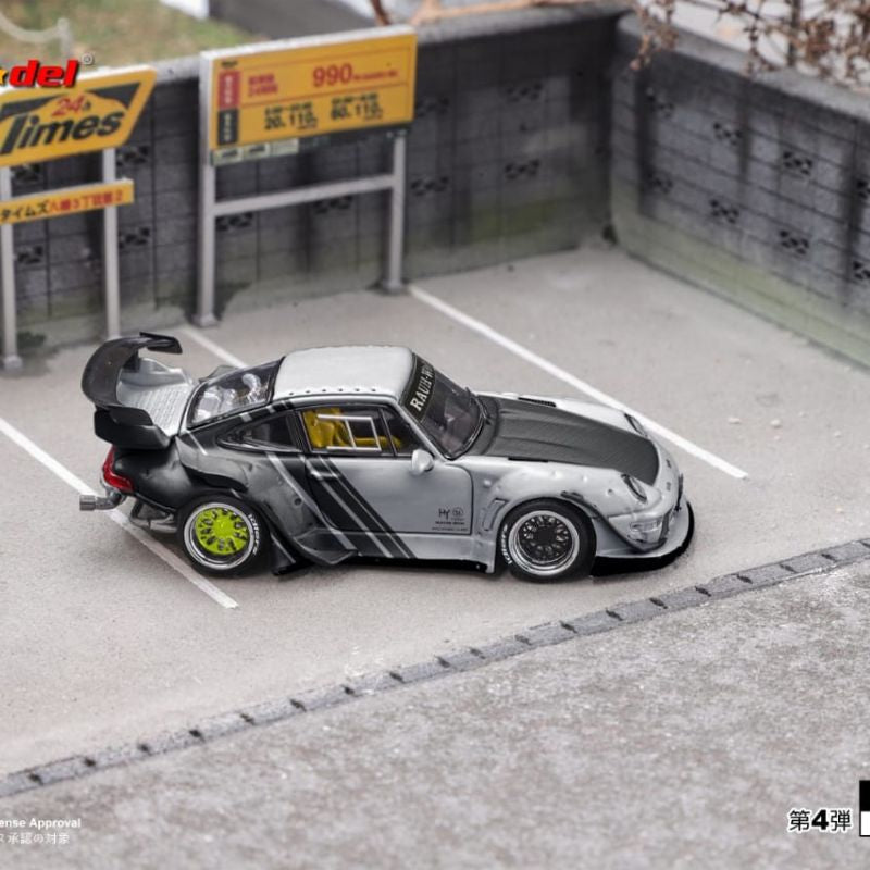 Porsche RWB 993 Cyberpunk Silver LIMITED RUN