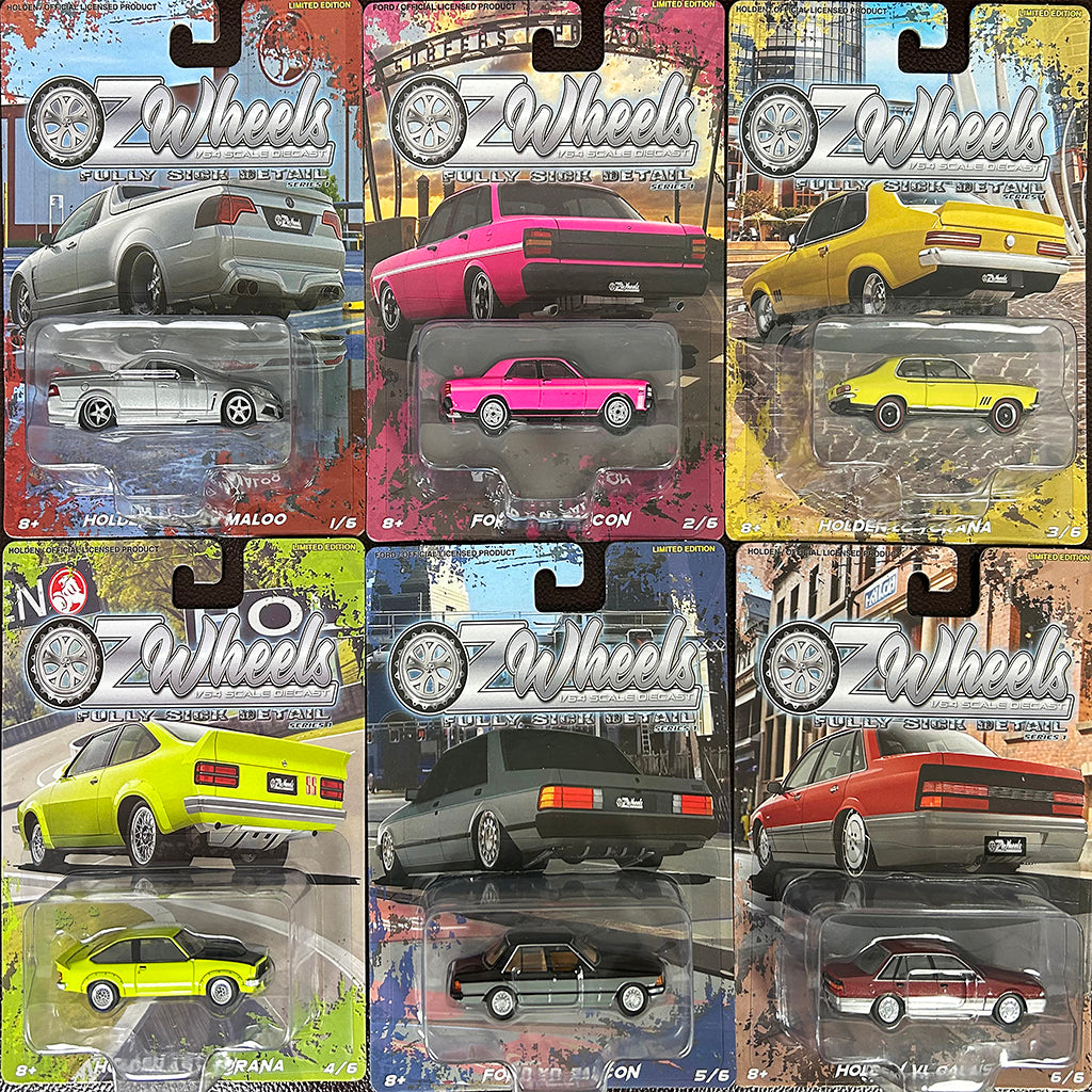 Instock FSD OZWHEELS Series 1 - Limited Release 1:64