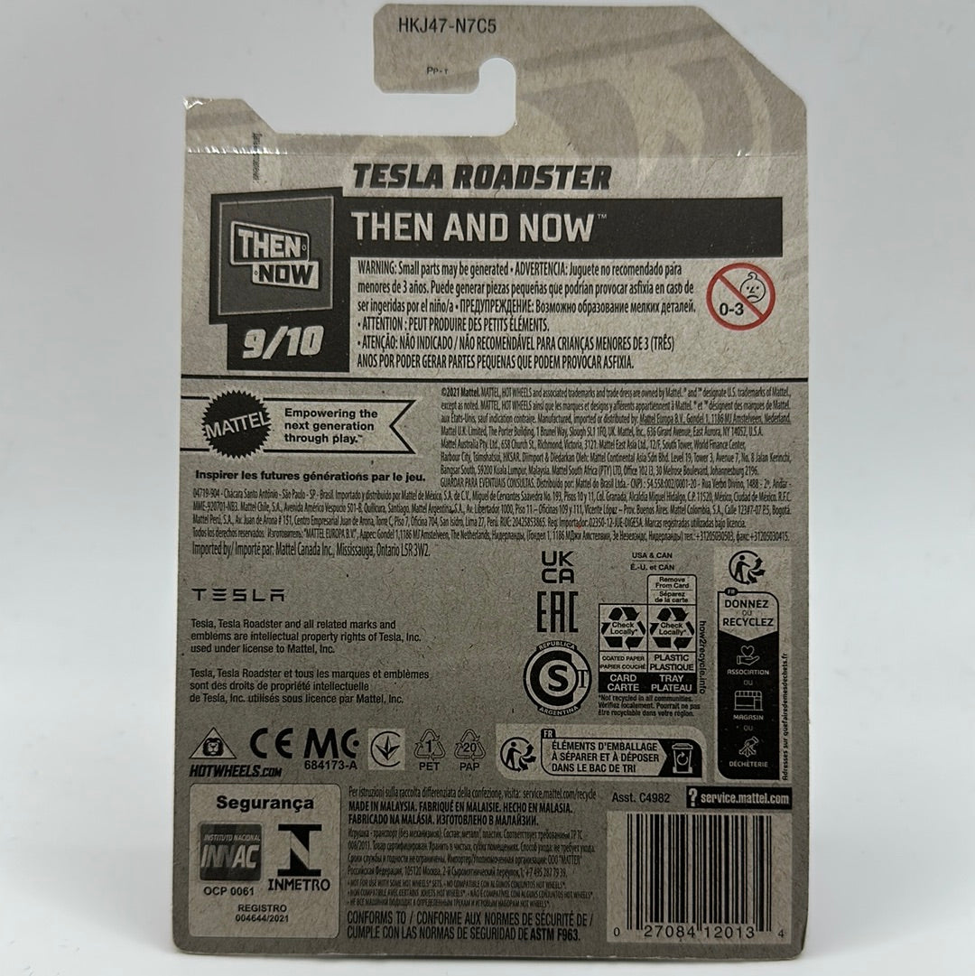Tesla Roadster - Then and Now 9/10 Hotwheels Mainline 249/250