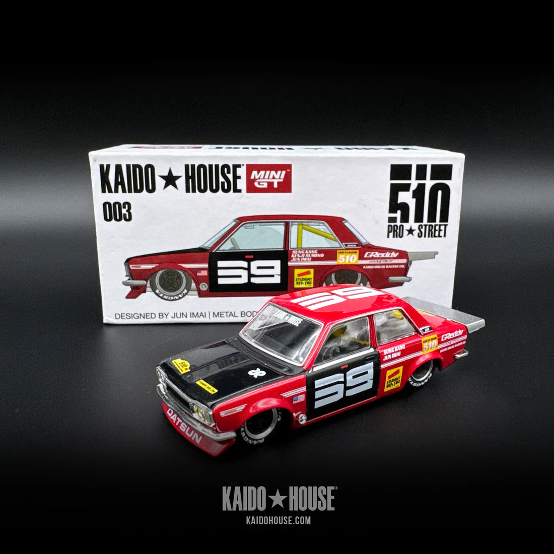 *Open-box* Kaido GT Datsun 510 Pro Street (RED)