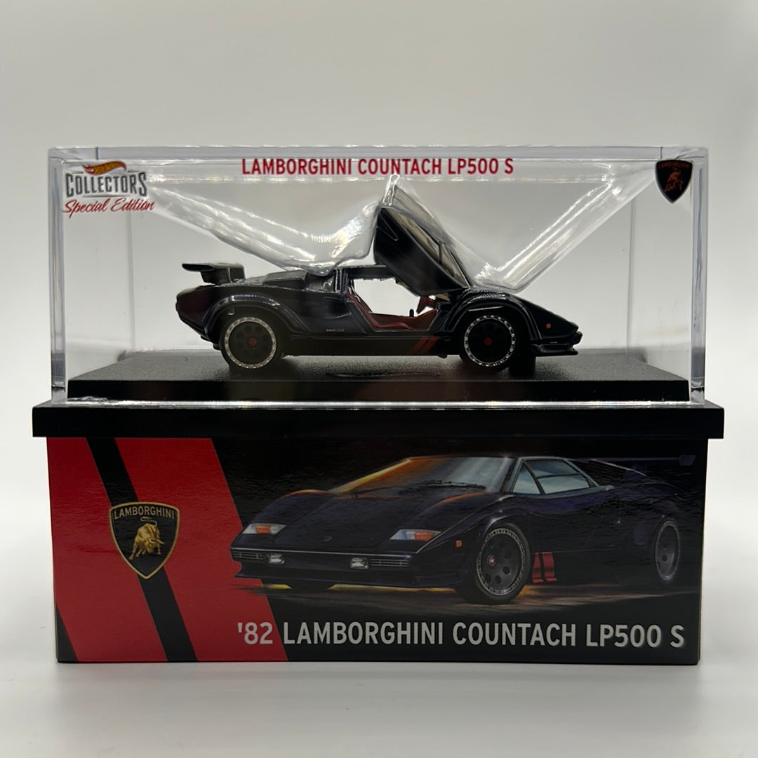 Hot Wheels RLC ‘82 hotsell Black Lamborghini Countach LP500 S