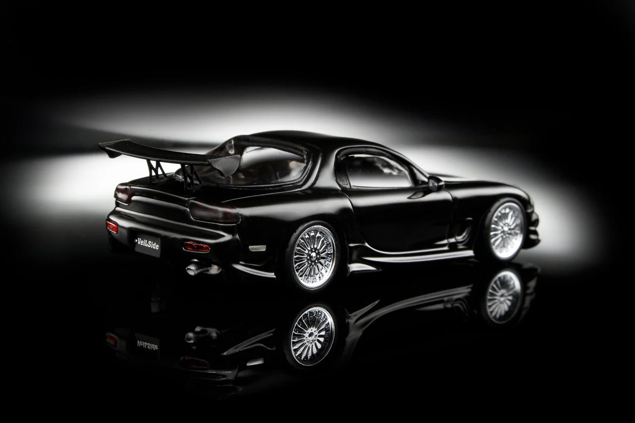 Veilside Mazda RX7 GT WING Black LIMITED TO 299pcs - Mortal 1:64