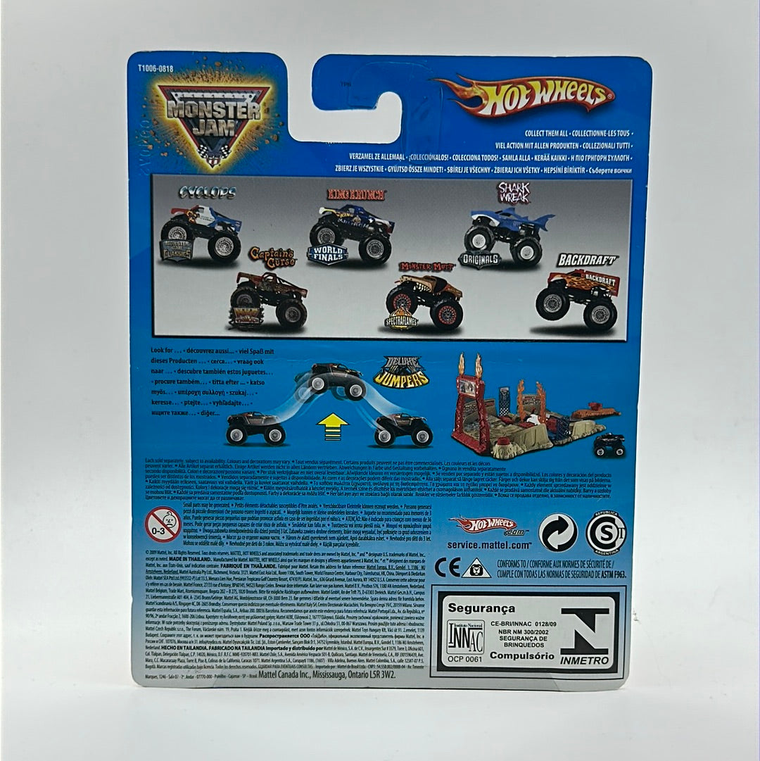 King Krunch 20/75 Worlds Finals FLAG SERIES Hotwheels Monster Jam 2009 Release