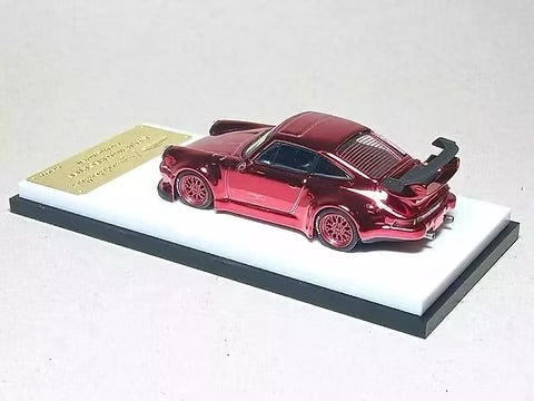 PORSCHE RWB 930 CHROME RED 999 PCS 1:64 MC