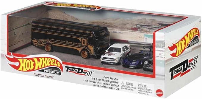 Track Day Diorama Premium Hotwheels Boxed set 2023 1:64 Scale