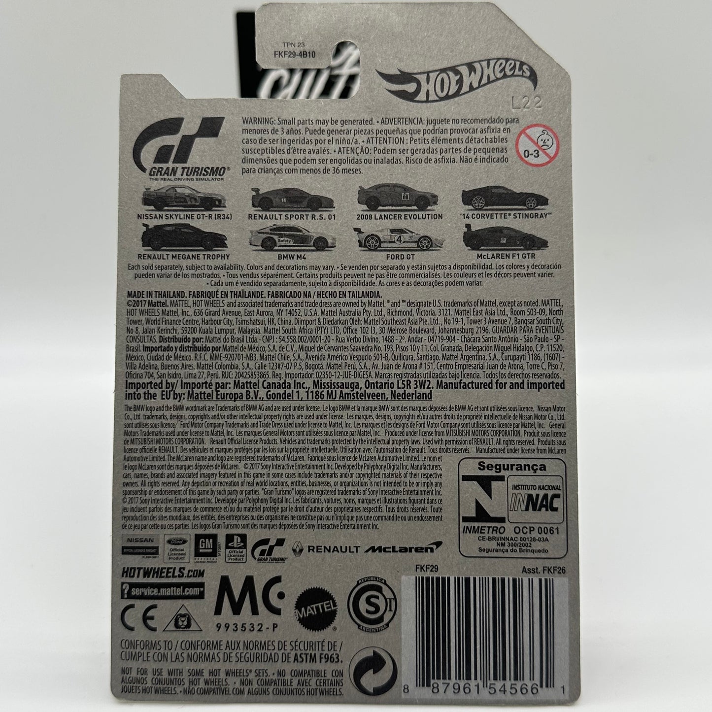 2008 Lancer Evolution - Gran Turismo 3/8 Hotwheels Mainline