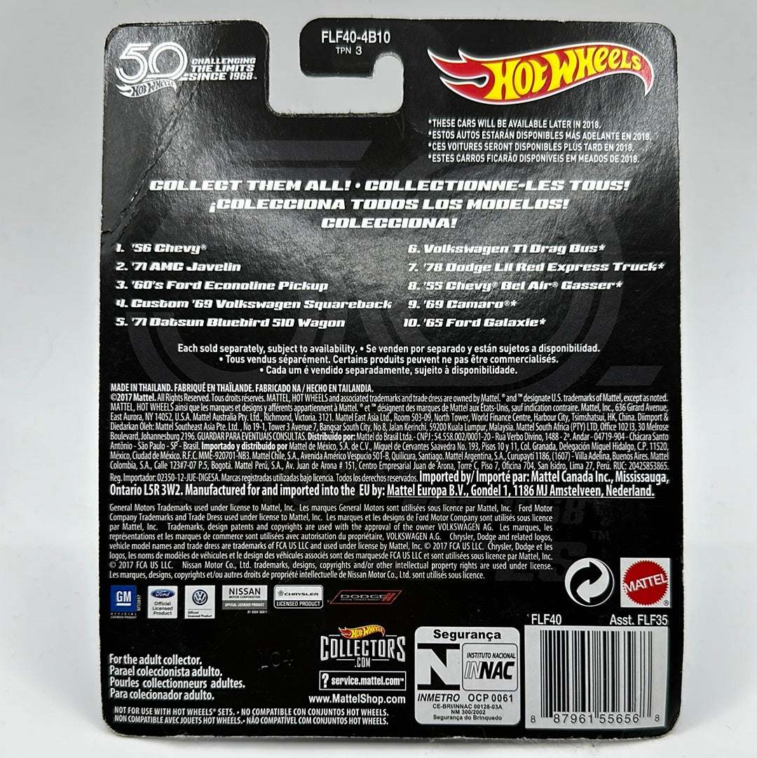 ‘60’s Ford Econoline Pickup 3/10 50th Favorites Hotwheels Premium 1:64