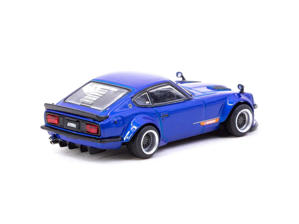 NISSAN FAIRLADY Z S30 WIDEBODY JON SIBAL (BLUE) TARMAC WORKS 1:64