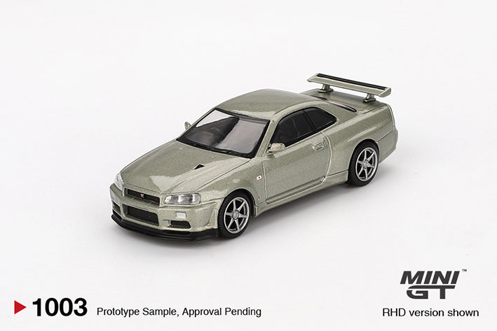 (PRE-ORDER) Nissan Skyline GT-R (R34) V-Spec II Nür - Millenium Jade