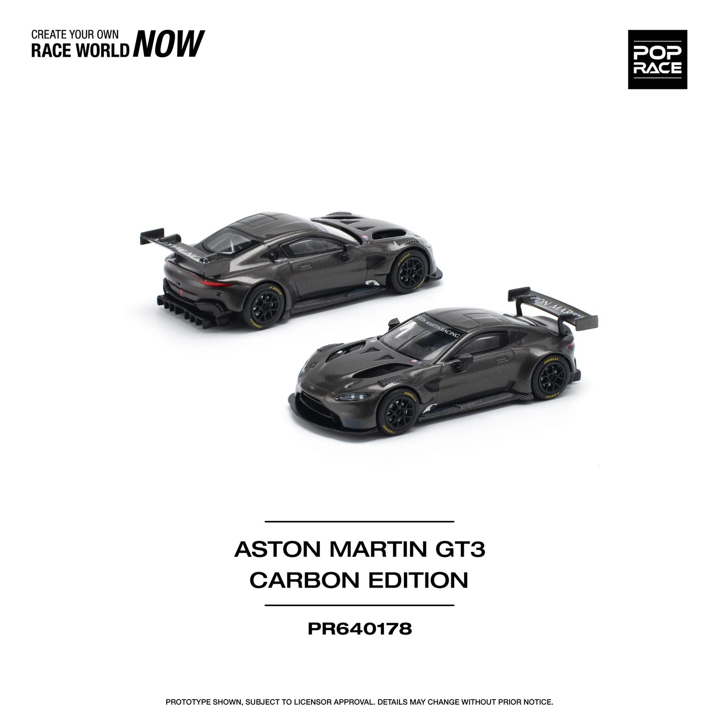 Aston Martin Vantage GT3 Carbon Edition – POP RACE PR64-178