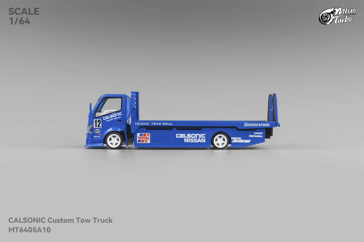 Microturbo - 1/64 Custom Tow Truck - Calsonic