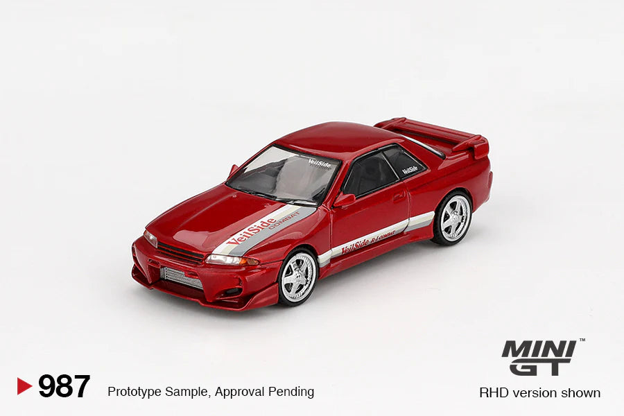 Nissan Skyline GT-R (R32) VeilSide Combat C-I Gem Red - Mini