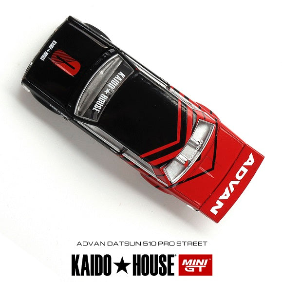 DATSUN 510 PRO STREET ADVAN
MINI GT KAIDO★HOUSE 1:64