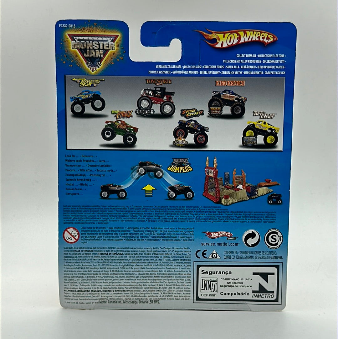 Rap Attack Exclusive 51/75 FLAG SERIES Hotwheels Monster Jam 2009 Release