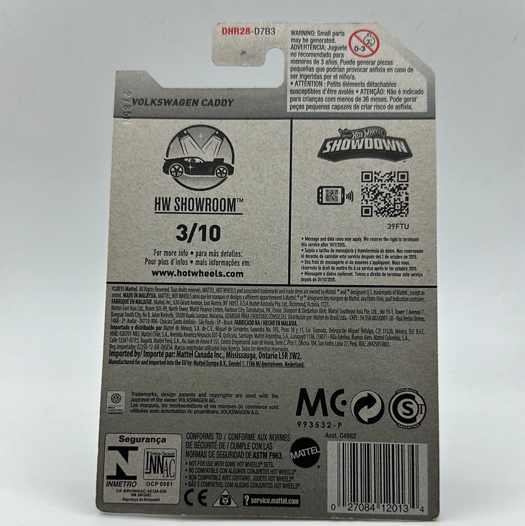 Volkswagen Caddy HW Showroom 3/10 Hotwheels Mainline 113/250