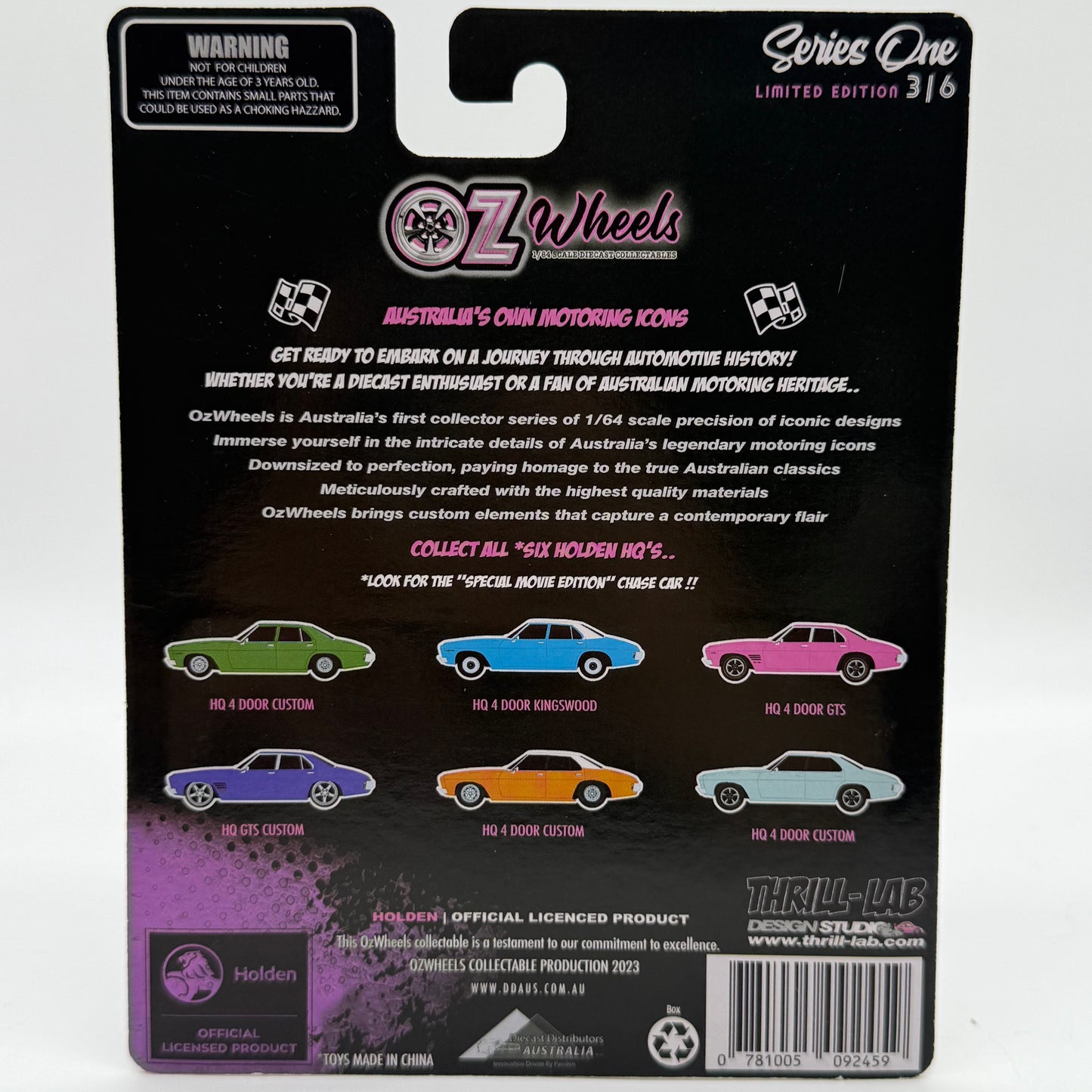 Holden HQ GTS - Series 1 OZWHEELS Limited Edition