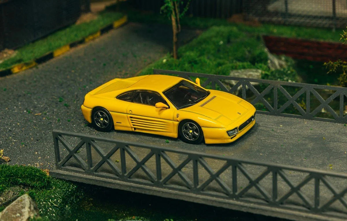 Ferrari 348 Challenge Yellow - Tarmac Works x IXO