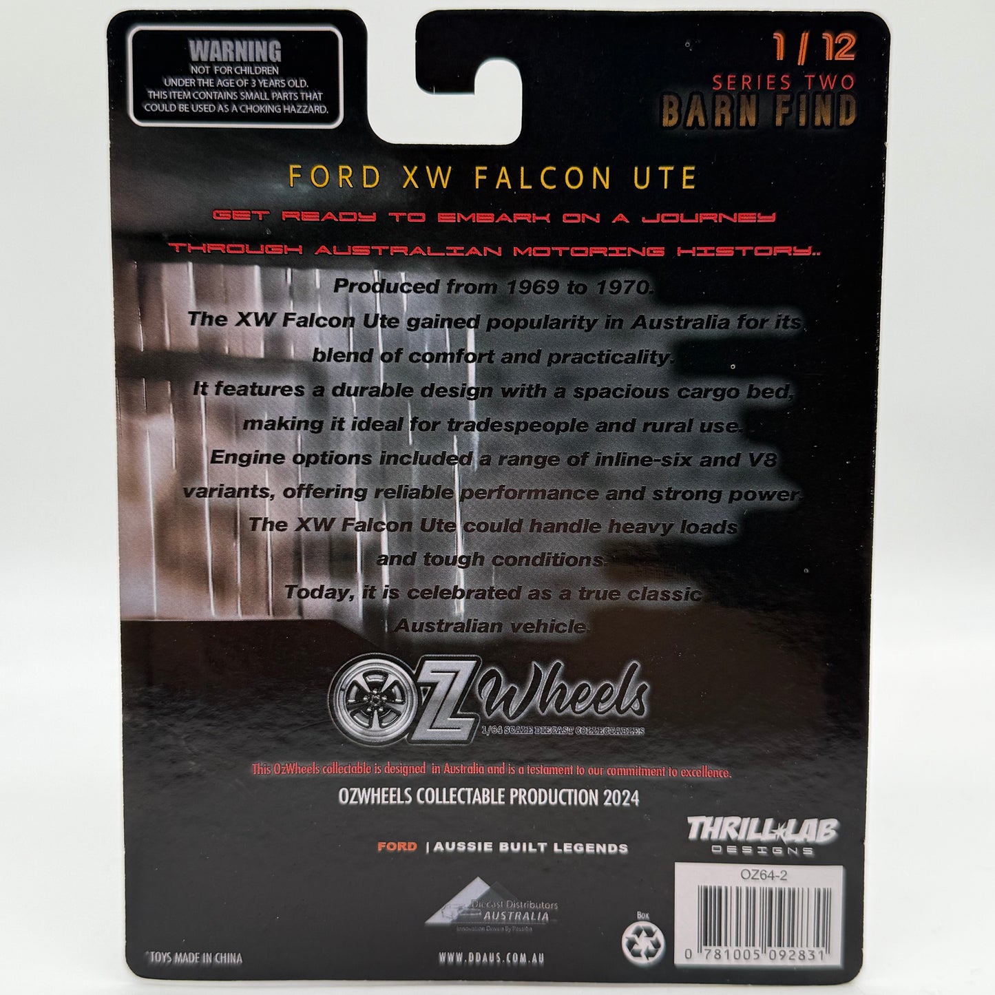 Ford XW Falcon Ute - Series 2 Barn Find OZWHEELS