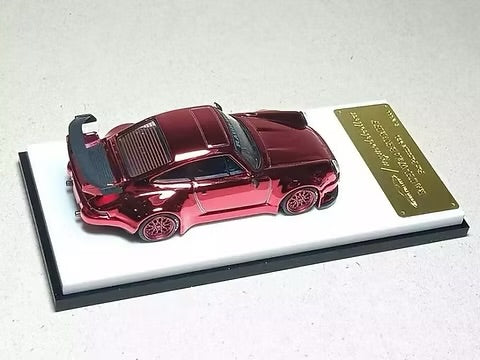 PORSCHE RWB 930 CHROME RED 999 PCS 1:64 MC