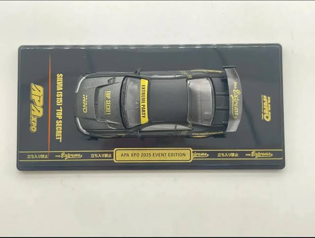 Nissan Silvia S15 Top Secret VIP Ticket Edition Black APAxpo 2025 Inno64