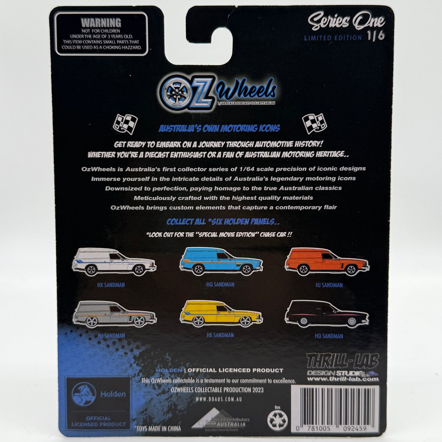 Holden HX Sandman - Series 1 OZWHEELS Limited Edition