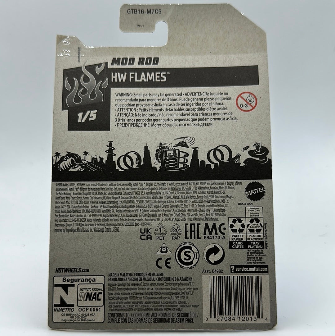 Mod Rod - HW Flames 1/5 Hotwheels Mainline 189/250